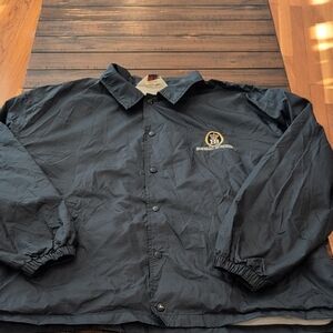 Vintage Hofbrau Munchen Wind Breaker Coaches Worker Jacket